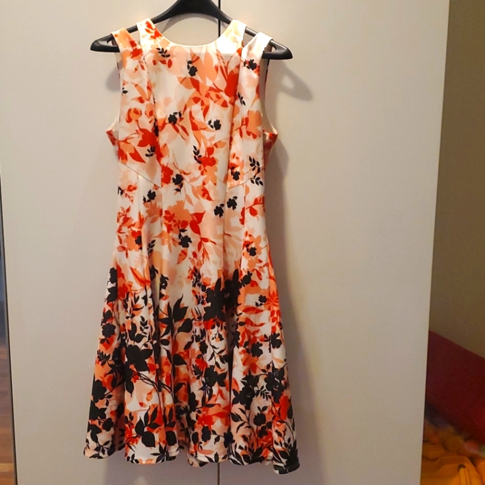 Classic print dress
